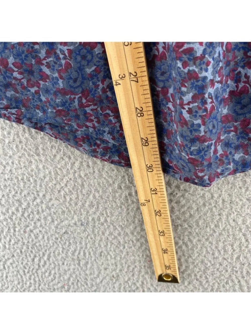 Banana Republic Shirt Mens Extra Large Camden Fit Multi Floral Cotton Stretch